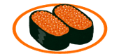 いくら！ぷちっとしてトロっとした触感が美味しい！