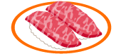 大トロ！口に運んだ瞬間とろけるトロの脂が最高に旨い！