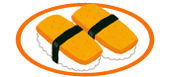 玉子！甘くてしっとりとした食感がいいね！